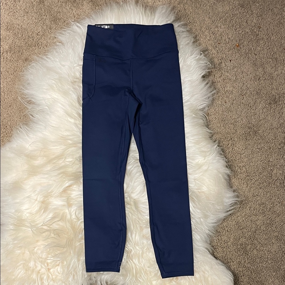 Under Armor Navy Leggings NWT